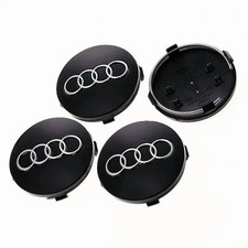 4x Audi Alloy Wheel Centre Hub Caps 60mm 61mm 68mm 69mm For A1 A2 A3 A4 A5 A6 A7
