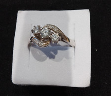 Sterling silver diamonique