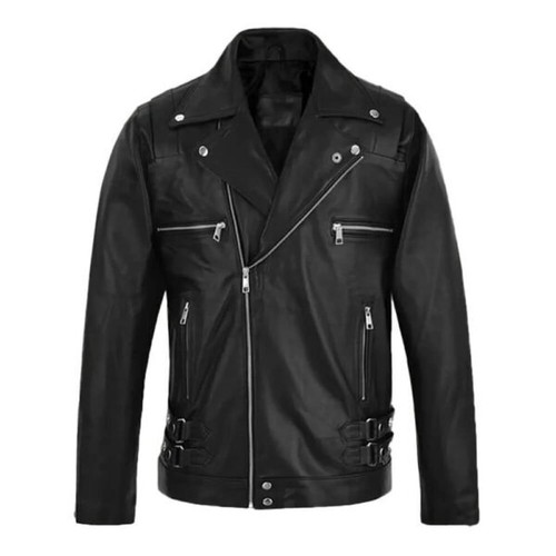 Men genuine sheepskin black - men's,