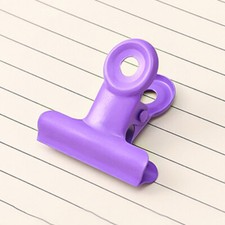 5pcs Lot Bulldog Clips Metal Hinge Clips Note Folder Stainless Steel Bag Clips