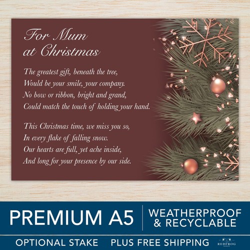 Mum christmas memorial - christmas,