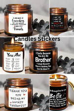 Candle Making Stickers CHOOSE