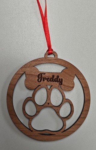 Personalised wooden pet - wooden,