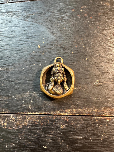 Vintage copper mahakala buddha - copper,