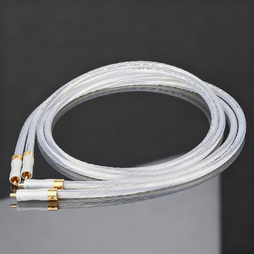 Occ silver plated rca cable - 6n,