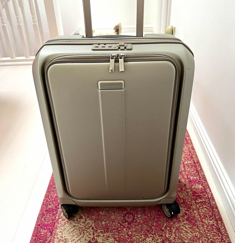 Samsonite silver hard - silver, shell