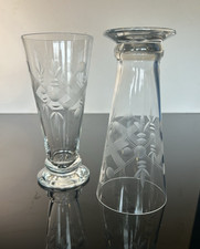 Art Deco Pair Of Vases Lead