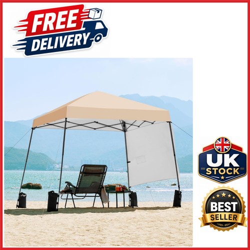 Pop gazebo 3x3m beige - up, with