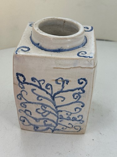 Antique asian blue white - asian,