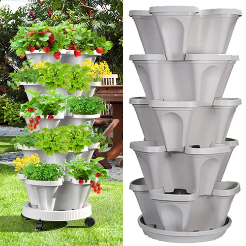Vertical planter tier - vertical,