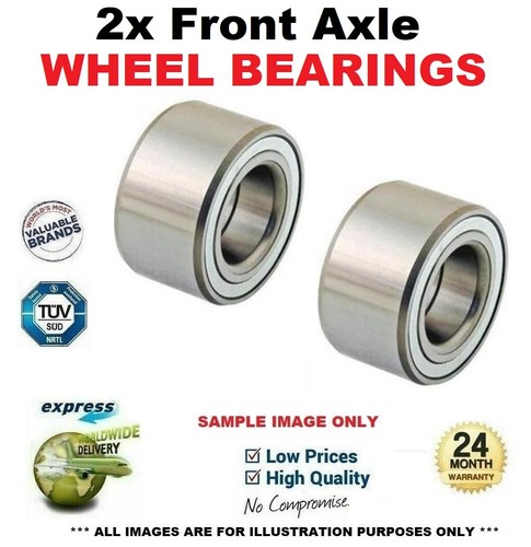 Front axle wheel bearings - 2x,