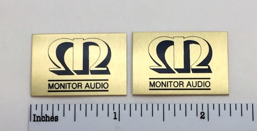 Monitor audio speaker badge - monitor,