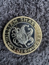 2016 Proof Shakespeare