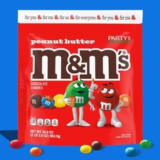 M&MS Peanut Butter HUGE Party