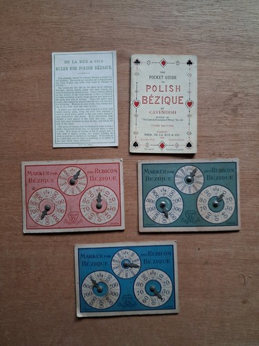 Vintage polish bezique - vintage,