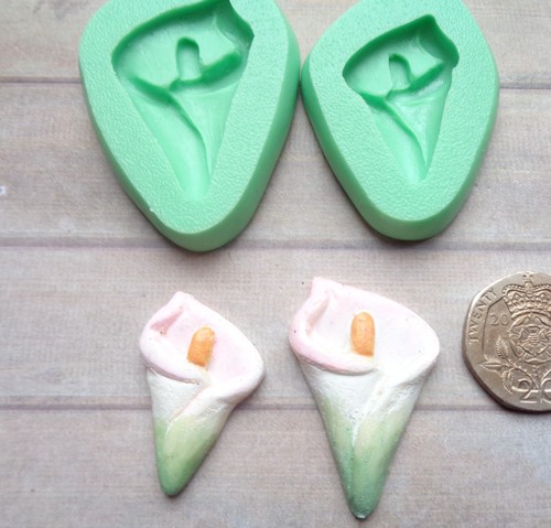 Mini craft mould lily - 1x,