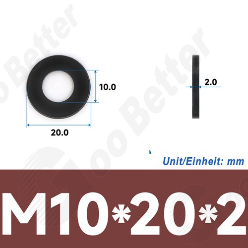 Black white nylon flat - nylon,