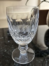 Waterford Crystal Colleen Claret Wine Large Glass 4 3/4"  12.2 cm Signed Ex.Con