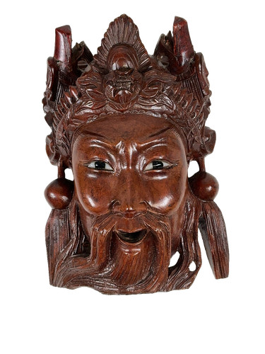 Antique carved wooden rosewood - carved,