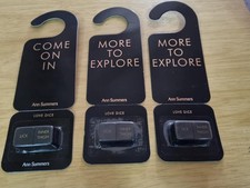 Ann Summers Door Hanger Dice Game BNWT