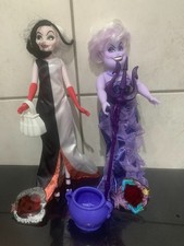 Disney Villains  - Cruella DeVille & Ursula with accessories