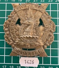Canadian Toronto Scottish Cap Badge EB-1426