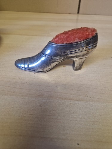 Vintage silver plated - , shoe