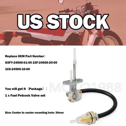 Fuel petcock valve atv - petcock, us