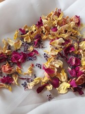 Confetti, Real Dried Rose Petals and Lilacs, biodegradable 