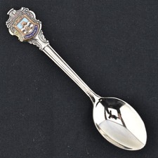 VTG Falkland Islands Silver Plated Souvenir Collectors Spoon