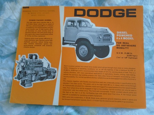 Dodge diesel powered - diesel, 4x4