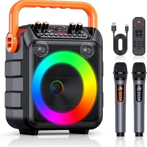 Karaoke machine with - machine,