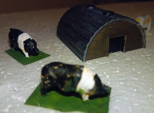 Pig sty gauge pigs - 00,