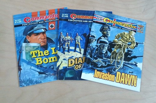 Commando comics different - x,