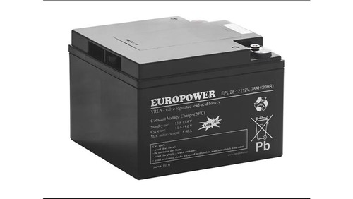 Europower akumulator 12v epl - europower,