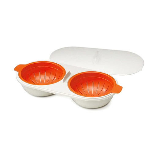 Microwave egg poacher food - microwave,