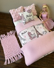 Fashion 12 inch Doll Bed
