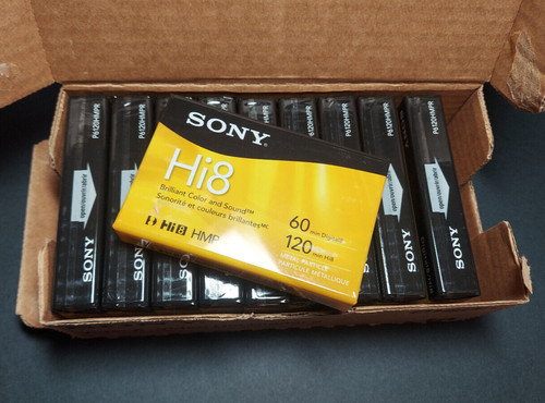 Sony hi8 tape pack - sony,