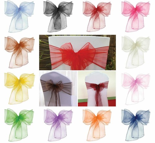 100 organza wedding chair - 1-100,