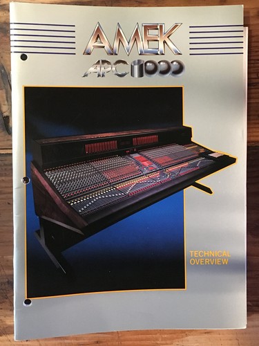 Amek apc1000 apc - amek, mixer