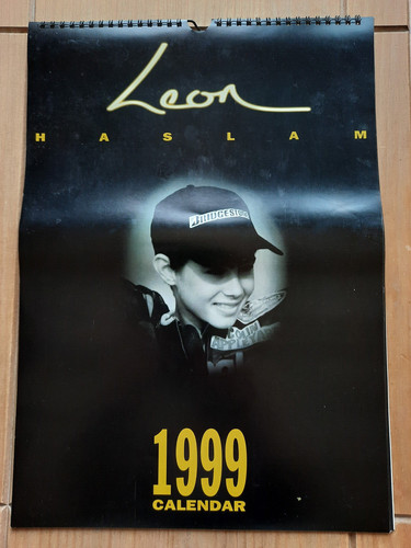 Leon haslam calendar 1999 - haslam, 1999.