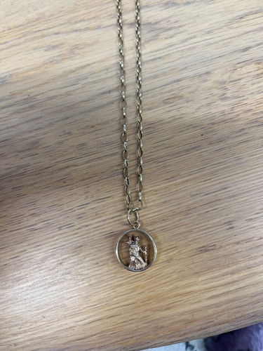 Vintage solid yellow gold - vintage, 9ct