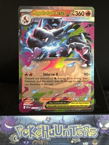 Pokemon card mega charizard - card, x
