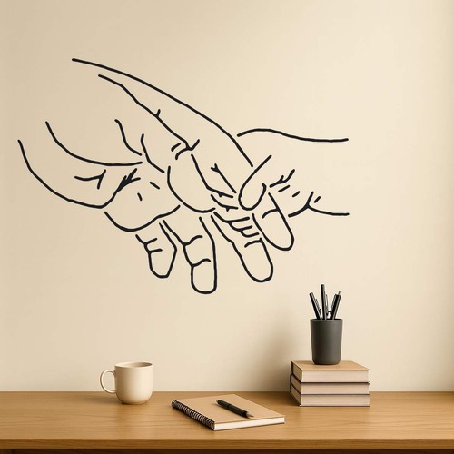 Baby father s hand - 'baby, hand'