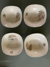 Set of 4 J&G Meakin Rock Fern -  Dessert/Soup Bowls