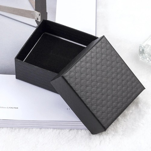 Black jewelry gift - black, 7x7cm