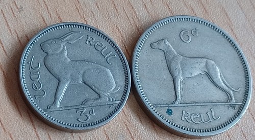 Ireland coins - ireland, x2