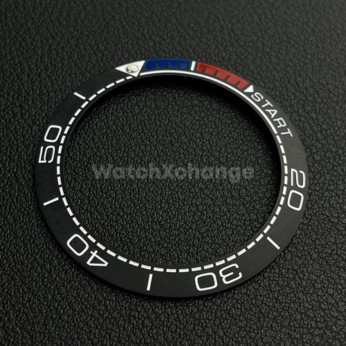Grey red blue ceramic bezel - red,