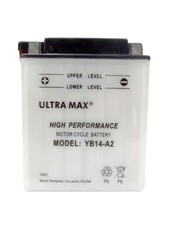Ultramax YB14L-A2 Gel Battery Kawasaki KZ750P GT (82-85)-750 cc