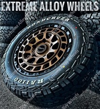 16" Blk Bronze Alloy Wheels Fits Fiat Ducato 5x118 L1 L2 L3 + RA1100 All Terrain